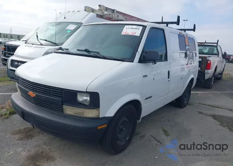 2000 Chevrolet Astro z USA, uszkodzony, nr VIN 1GCDM19WXYB217350